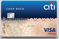 Citi Visa Platinum   Cash Back Credit Card